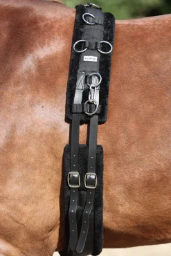 Longiergurt mit Kunstfell