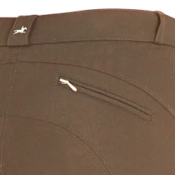 Loretta Damen Reithose mit Kniebesatz