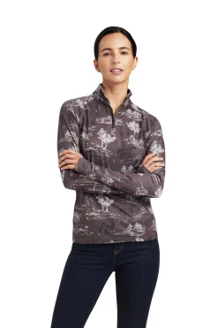 Lowell 2.0 Damen 1/4 Zip Longsleeve Shirt