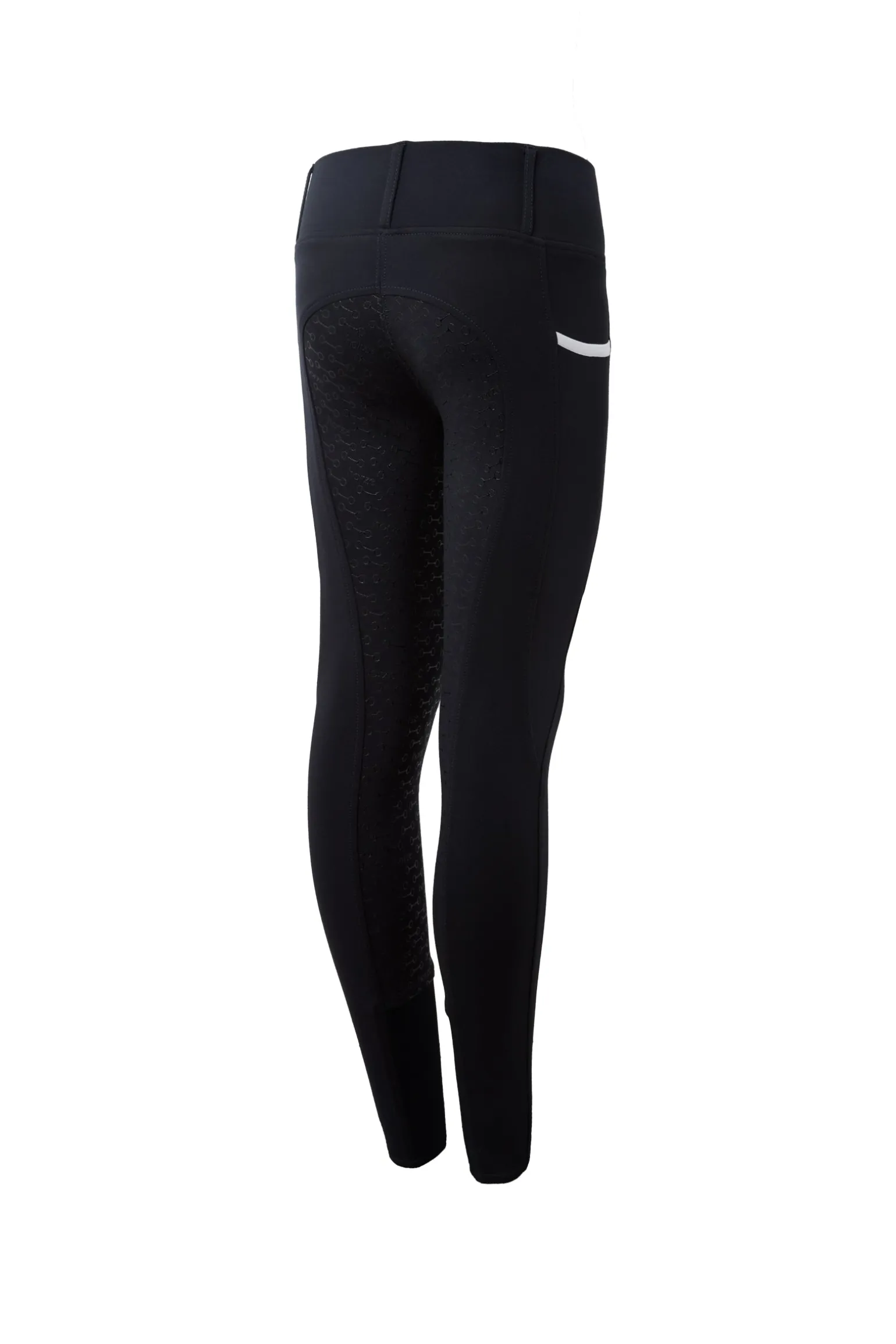 Lucinda Kinder Reitleggings mit Silikonvollbesatz und hohem Bund