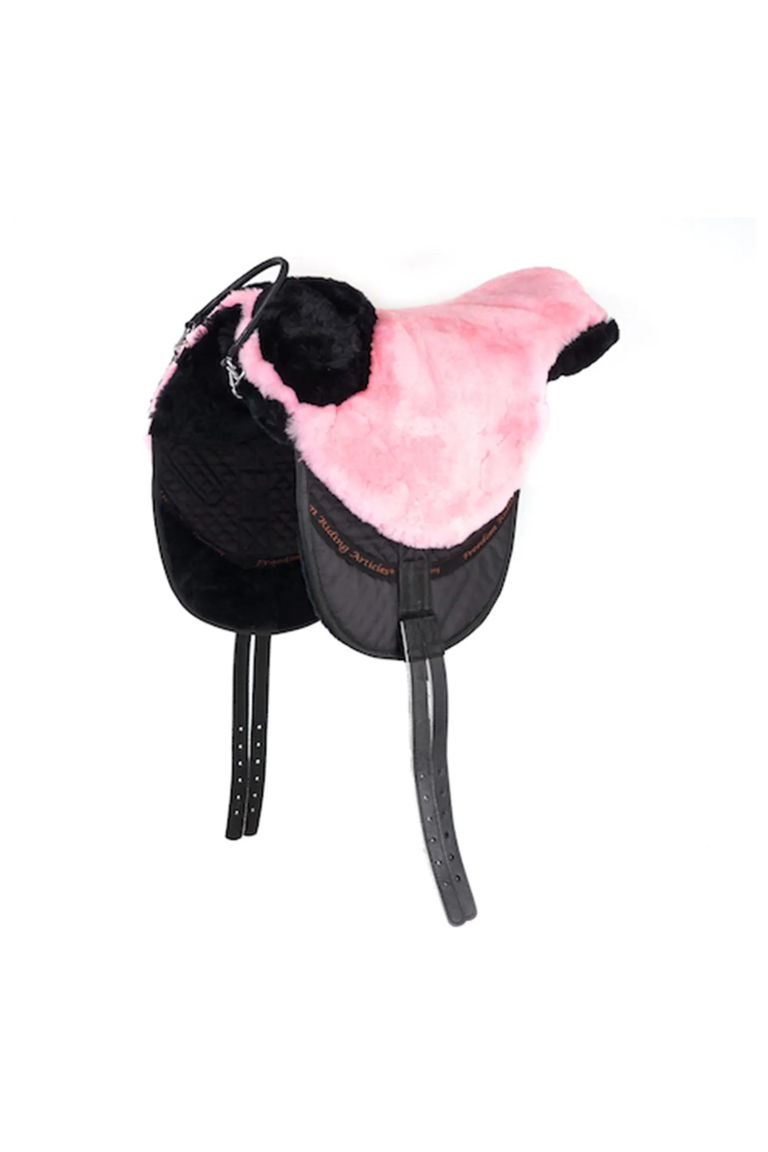 Macon Extra Lammfell Reitkissen mit Pauschen, S