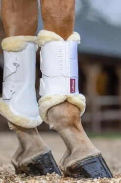 Mesh Gamaschen mit Fleece Einfassung