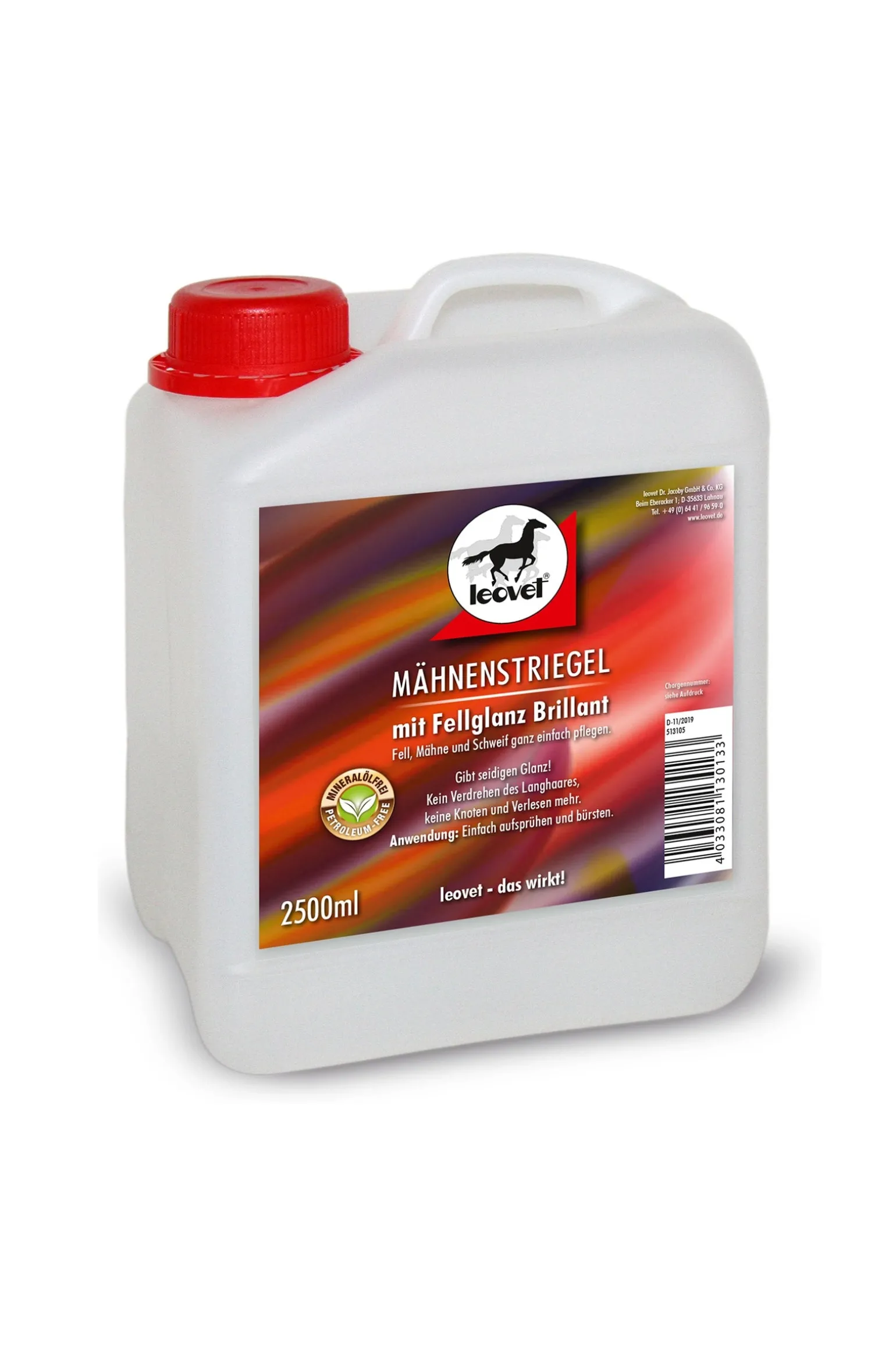 Mähnenstriegel 2500 ml