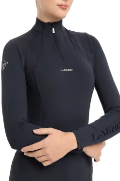 Mia langärmliges Funktionsshirt mit Mesh