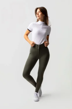 Mira Damen Reithose mit Vollbesatz und hohem Bund