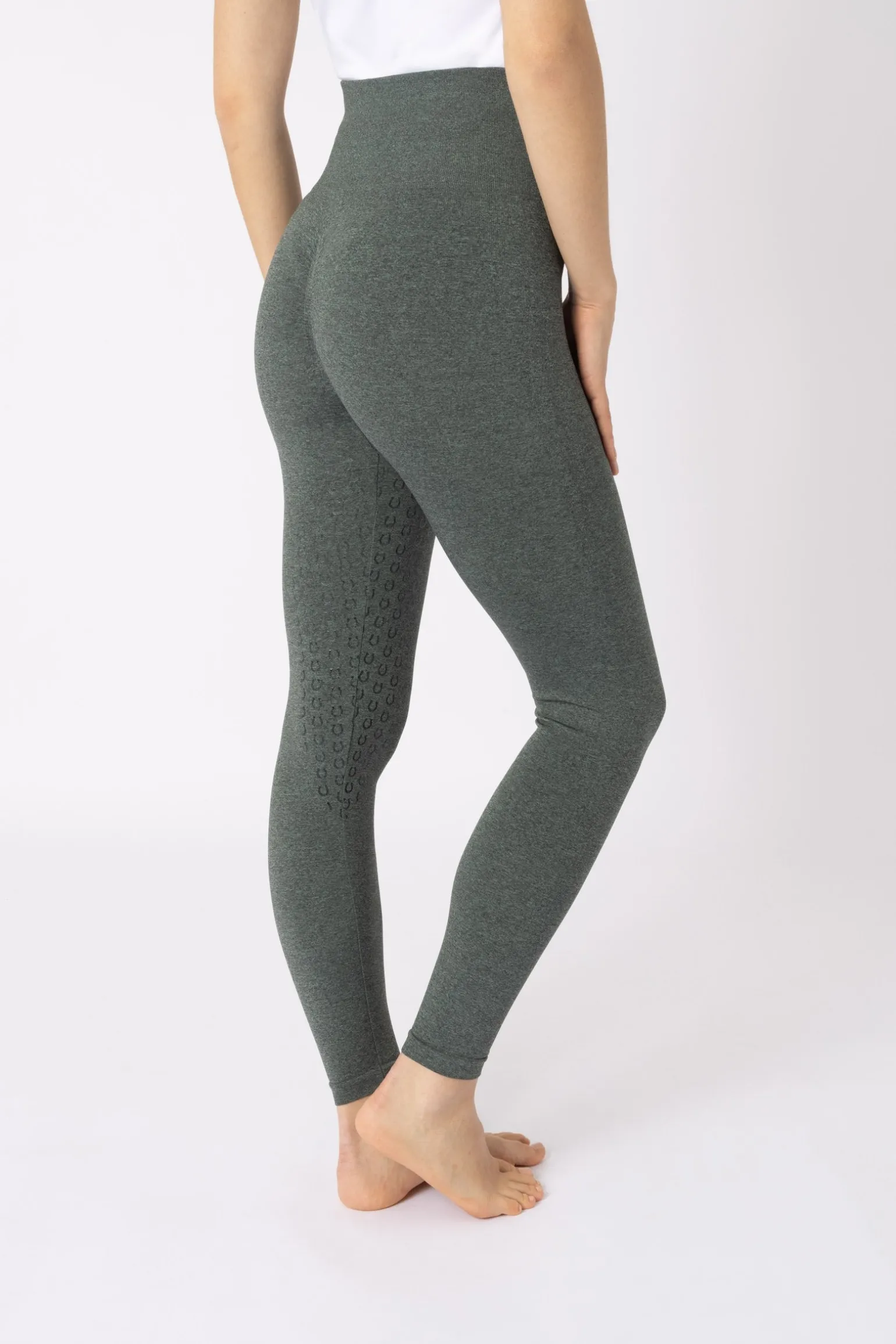 Nessa Nahtlose Vollbesatz Scrunch Reitleggings