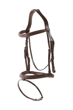 New English kombinierte Trense mit Flechtdetails