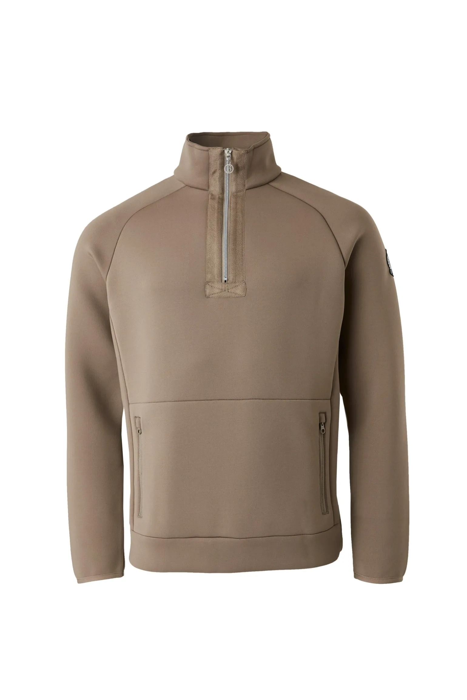 Nicolas Herren Funktionssweatshirt mit Reißverschlusstaschen