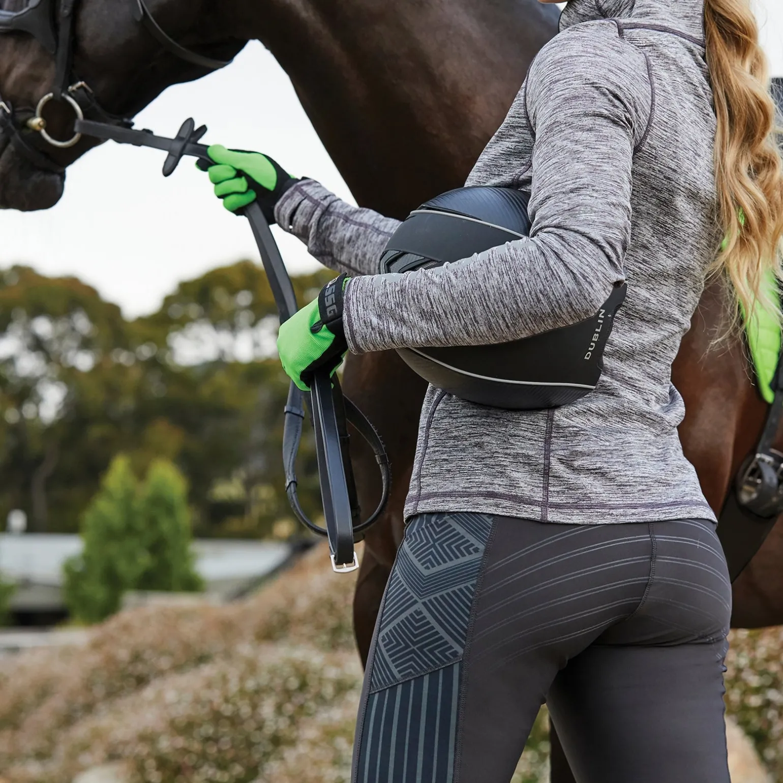 Noemi bedruckte, figurformende Leggings für Damen