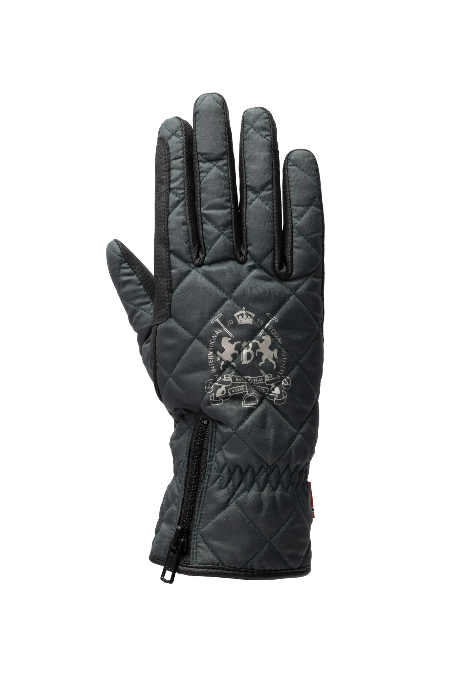 Onyx wasserfeste gepolsterte Reithandschuhe