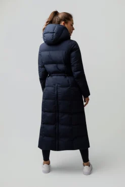 Paloma Damen langer wattierter Mantel