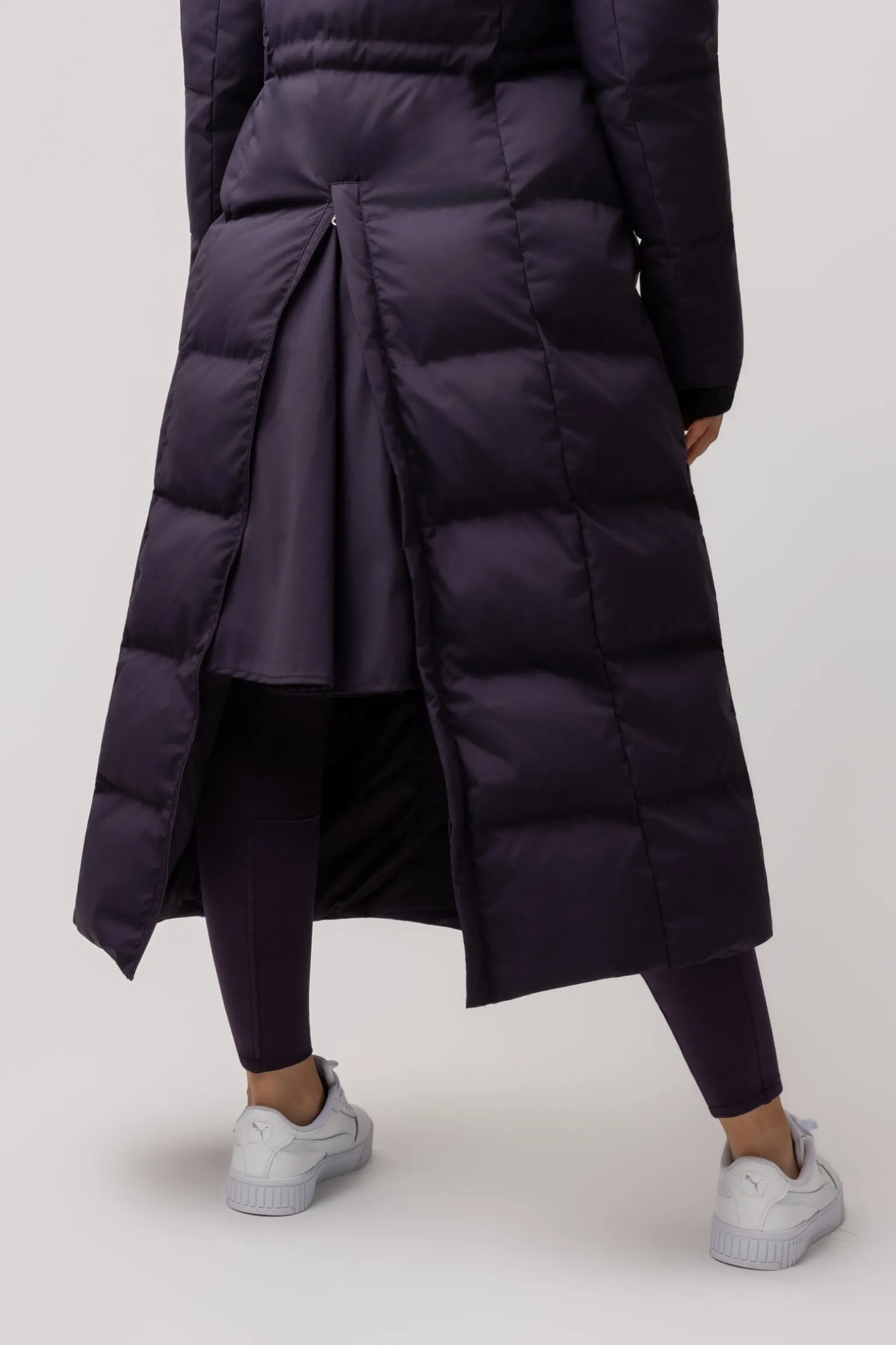 Paloma Damen langer wattierter Mantel