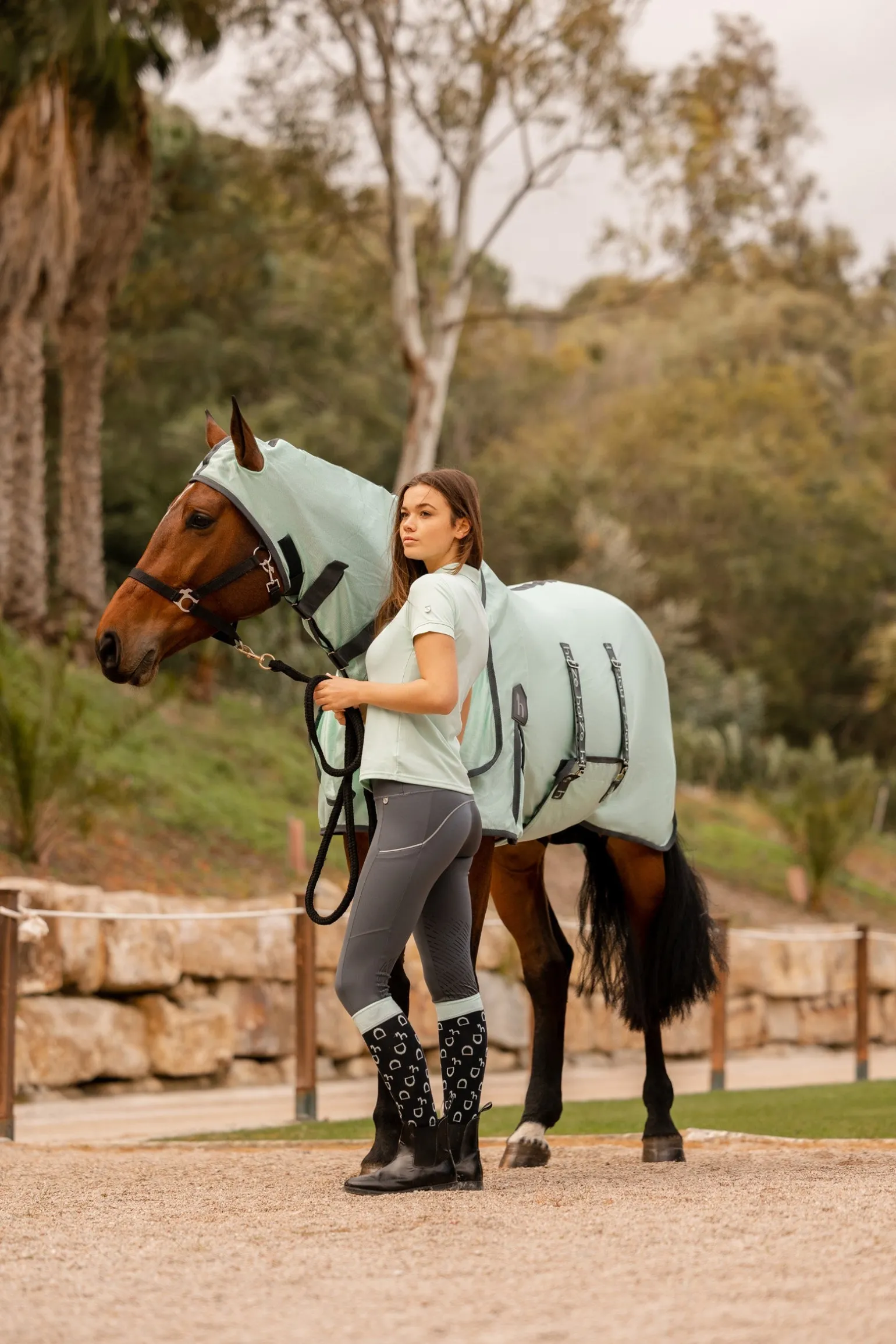 Paso Fino Fliegendecke mit Halsteil und UV Schutz