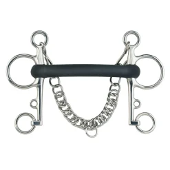 Pelham flexible Gummi, Edelstahl