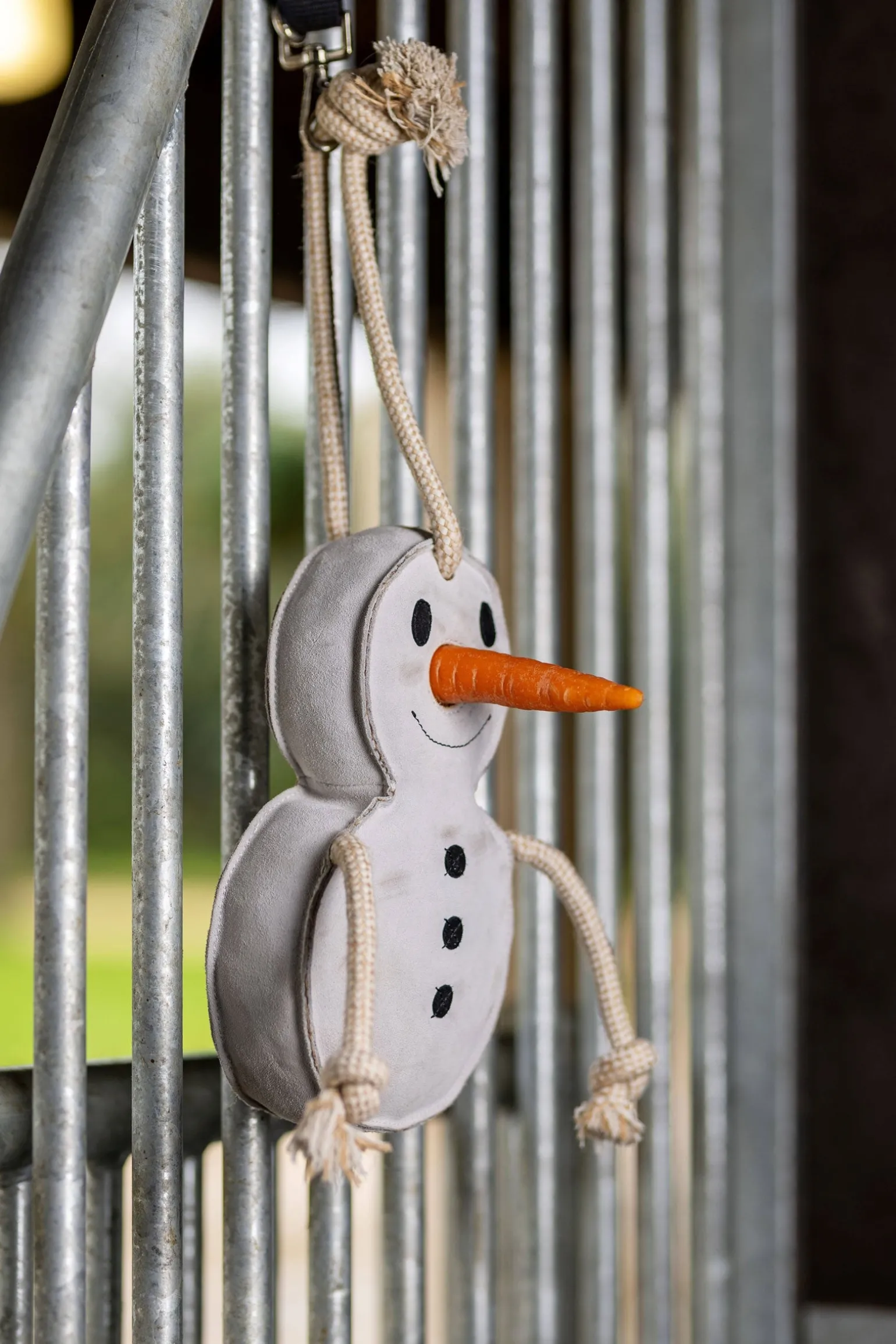 Pferdespielzeug Schneemann