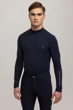 Phoenix Herren Stehkragen Langarmshirt