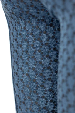 Poppy Reithose mit Vollbesatz für Kinder in Jeansoptik und Silikon-Grip