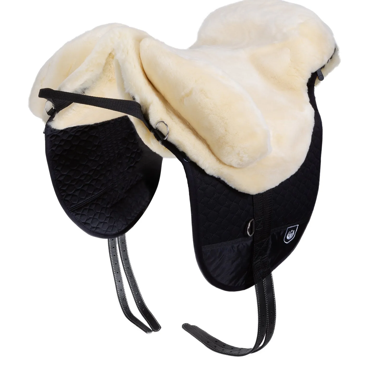 Premium Plus Shetland Lammfell-Sattel