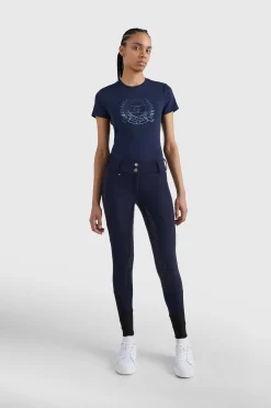 Pro Damen Reithose mit Vollbesatz