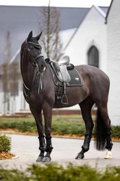 Puissance Dressurschabracke aus Wildlederimitat