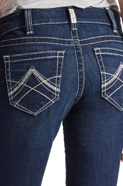 Real Stretch Icon Straight Jeans für Damen