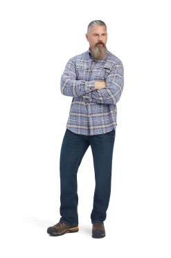 Rebar Flannel DuraStretch Herren Arbeitshemd