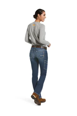 Rebar Women's Durastretch Riveter Straight Leg Jeans