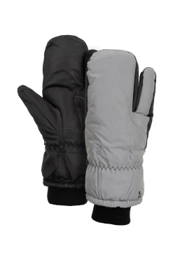 Reflektierende 3-Finger Reithandschuhe