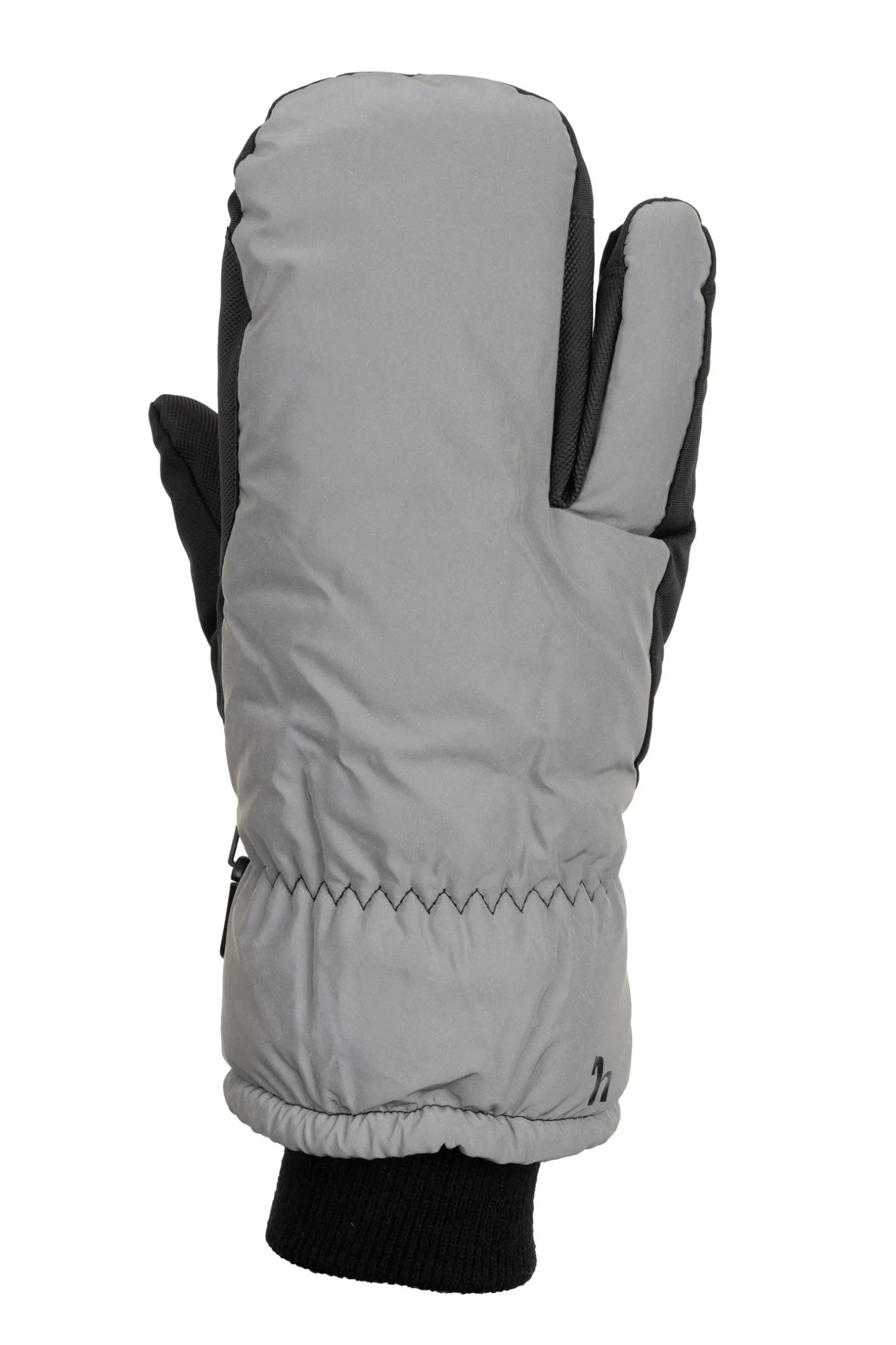 Reflektierende 3-Finger Reithandschuhe