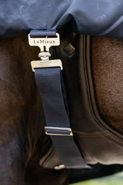 Regen-Reitdecke mit festem Halsteil