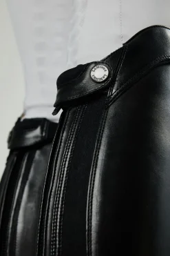 Reitstiefel mit Schnürung, reguläre Schafthöhe