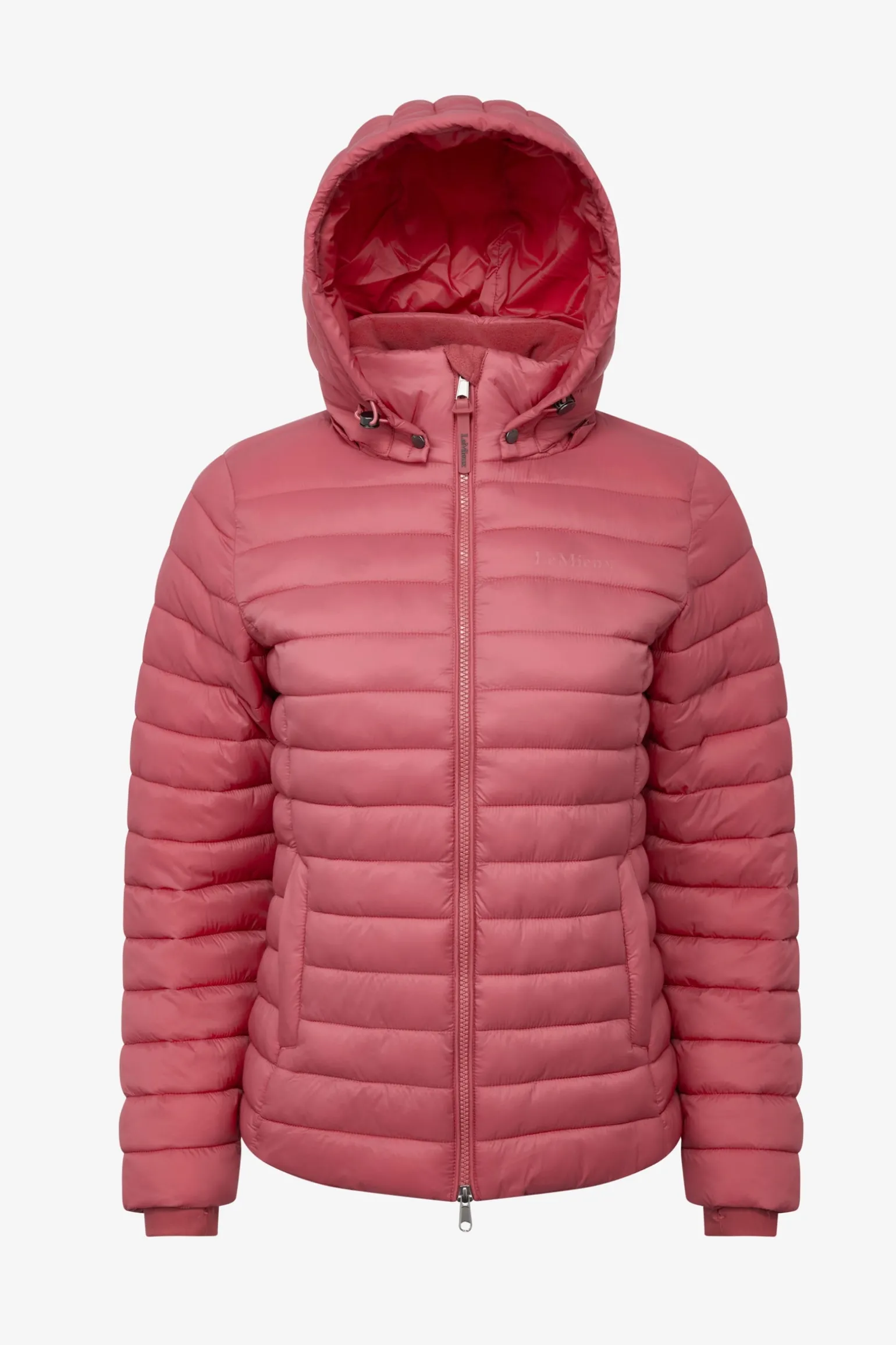 Rose Damen-Steppjacke mit Kapuze