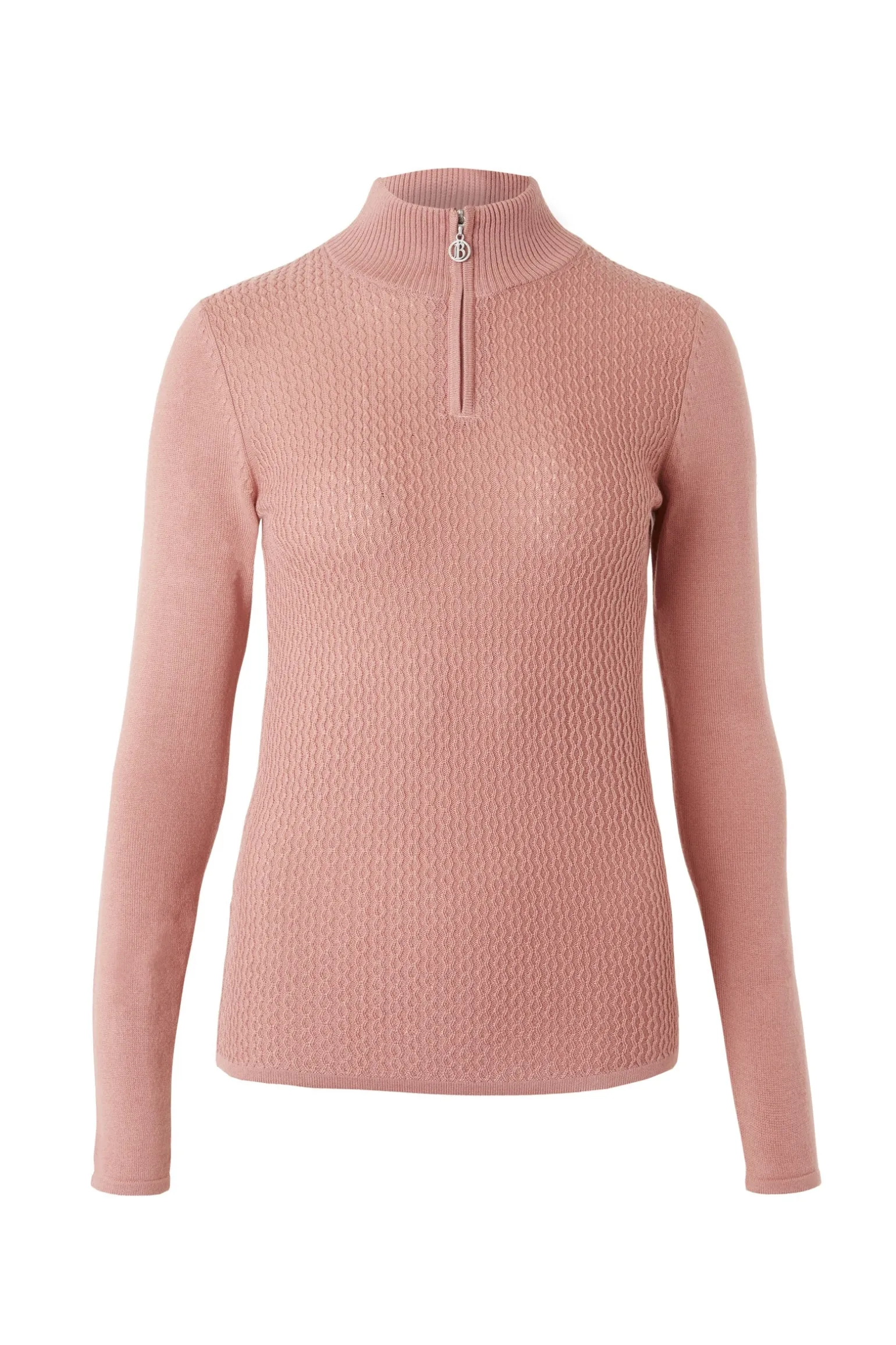 Ruth Damen Strickpullover mit Reißverschluss