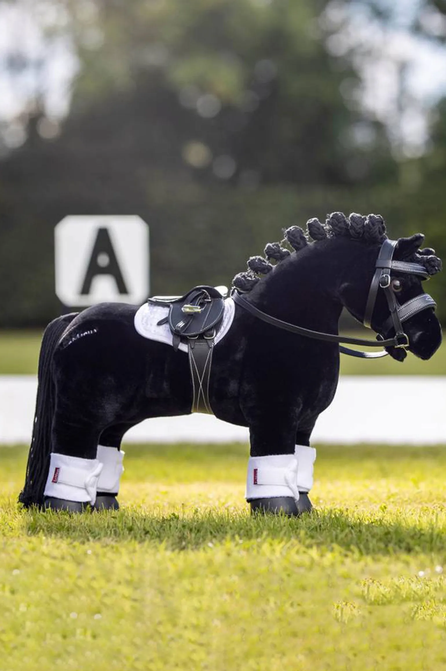 Sattel für Spielzeugpony