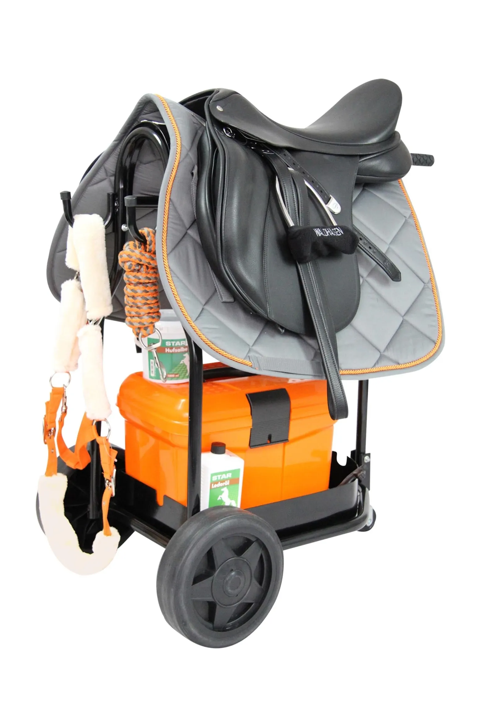 Stallwagen mit Ablagekorb