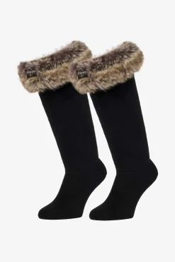 Stiefelsocken mit Kunstfell