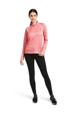Sunstopper 2.0 Damen 1/4 Zip Baselayer Shirt