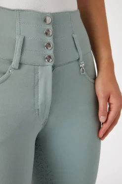 Tara Damen Reithose mit Silikonvollbesatz und hohem Bund