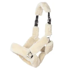 Transportreithalfter mit Kunstlammfell