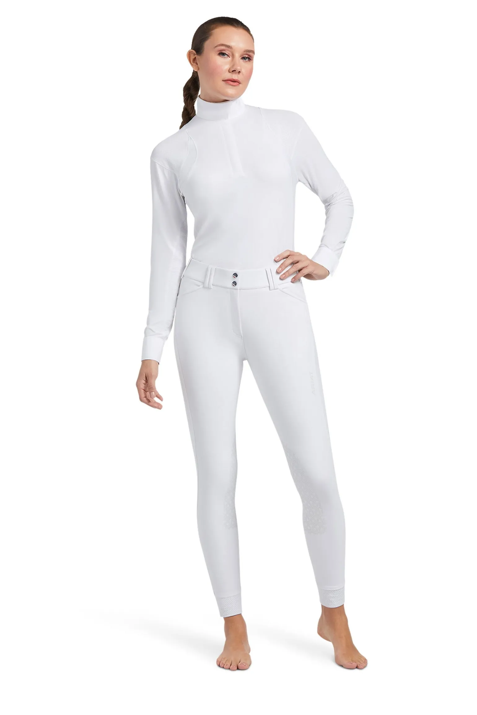 Tri Factor Damen Reithose mit Kniebesatz