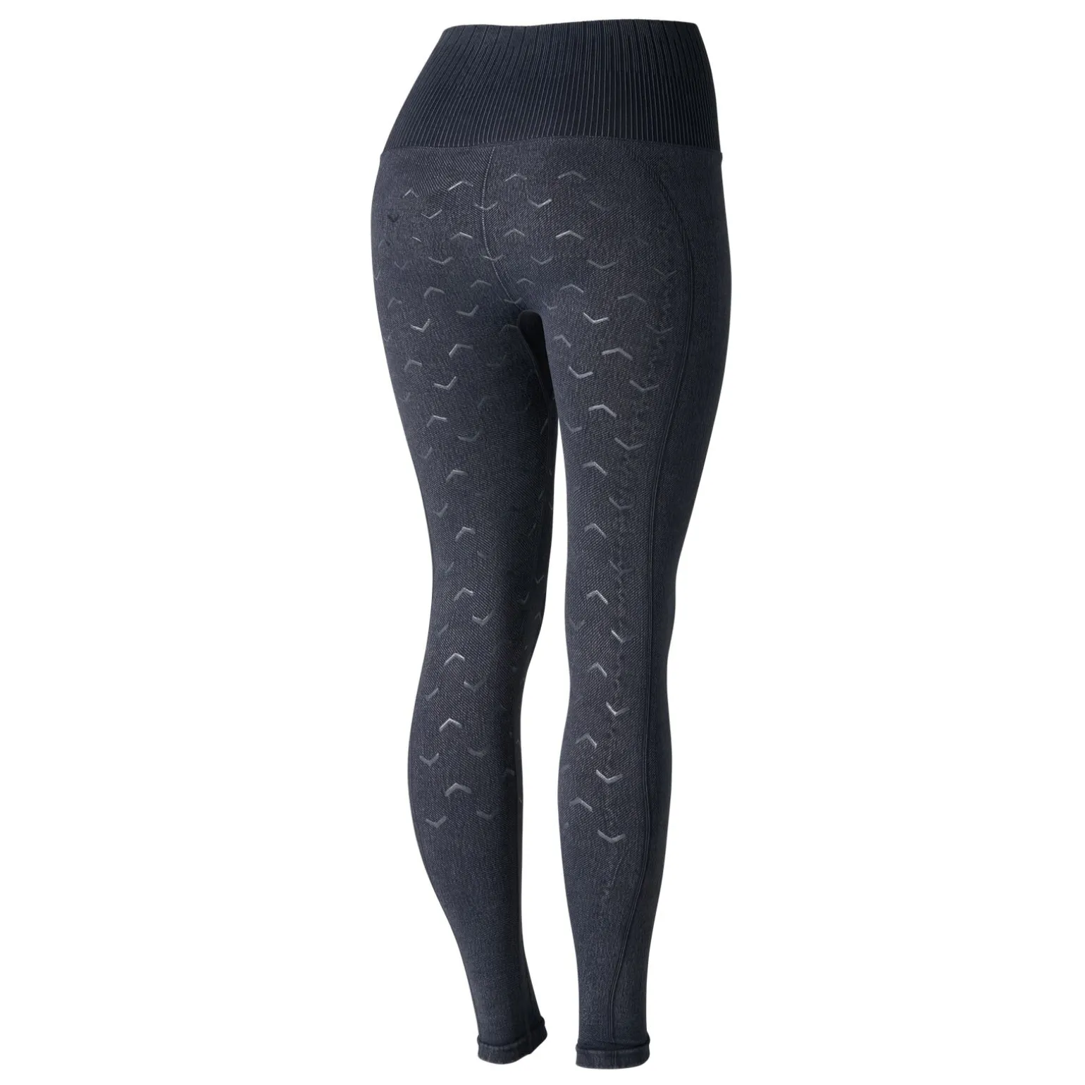 Vanessa Reitleggings mit Vollbesatz, Nahtlos in Jeansoptik