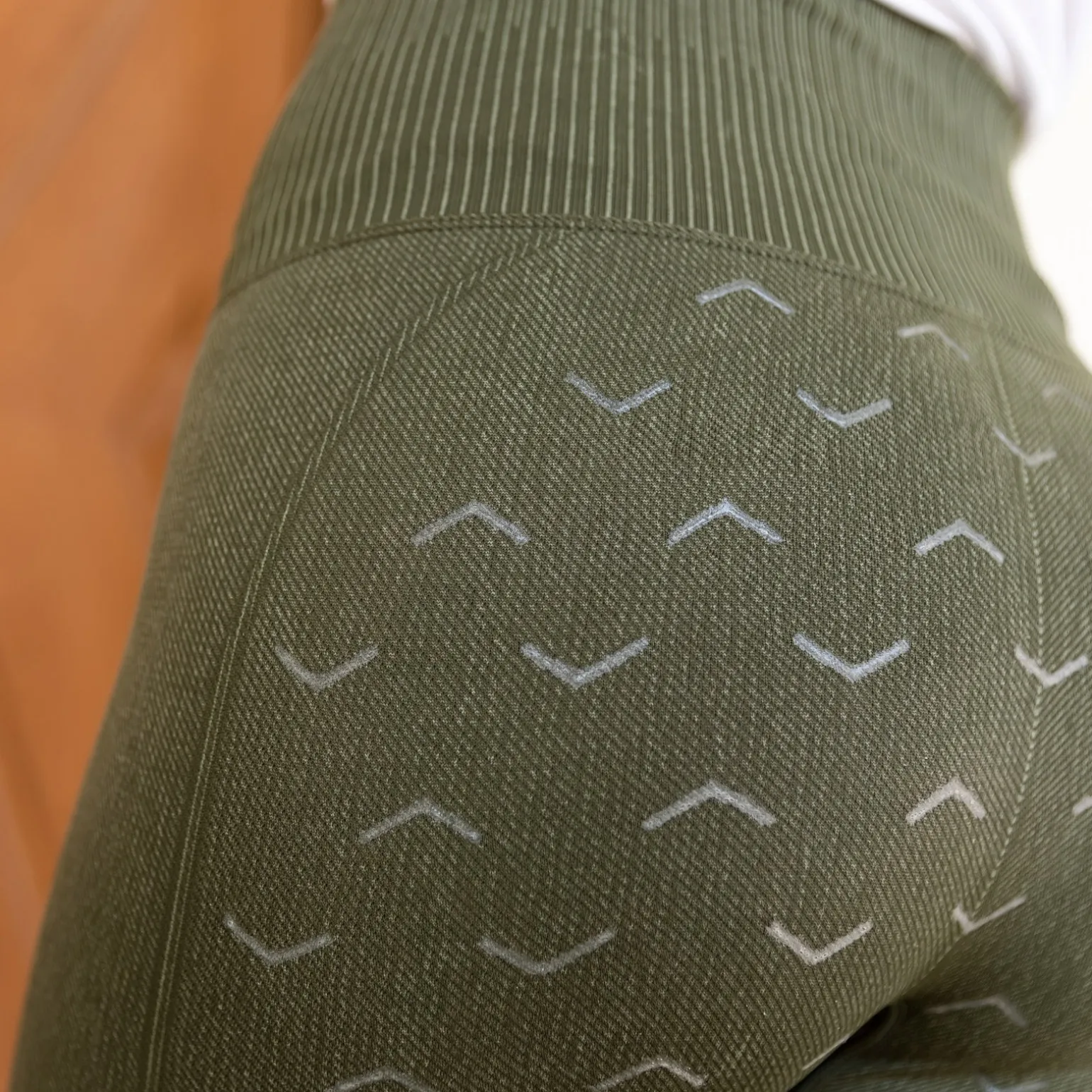 Vanessa Reitleggings mit Vollbesatz, Nahtlos in Jeansoptik