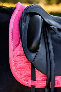 Velvet Monogram Dressur Schabracke