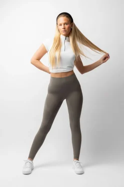 Viktoria Damen Vollbesatzreitleggings mit weniger Nähten
