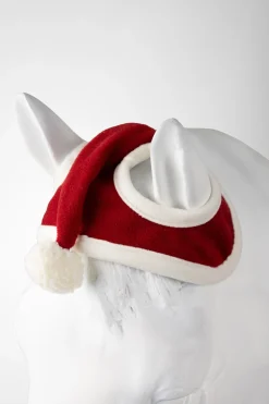 Weihnachtliche Pferdekappe
