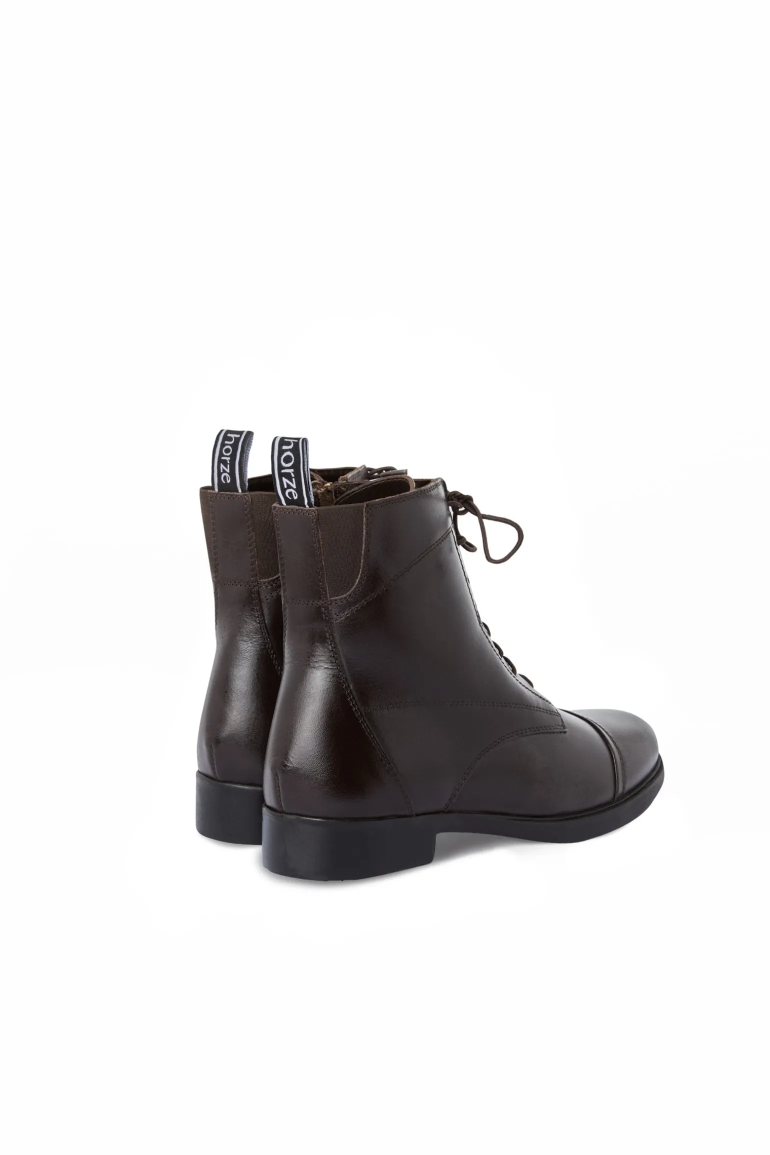 Winter-Reitstiefeletten mit seitlichem Reißverschluss