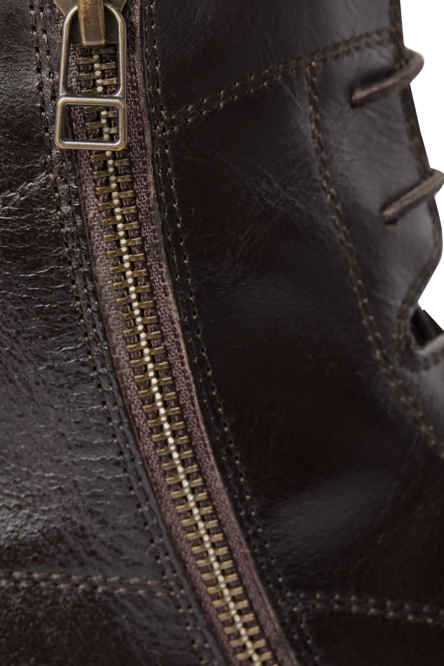 Winter-Reitstiefeletten mit seitlichem Reißverschluss