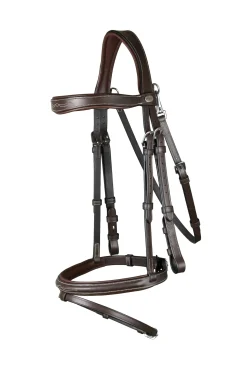 Working kombinierte Trense mit Karabinerhaken