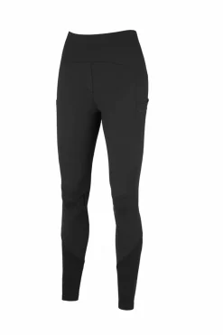 Yella SD Damen Reitleggings mit hohem Bund und Vollbesatz