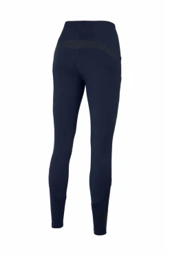 Yella SD Damen Reitleggings mit hohem Bund und Vollbesatz